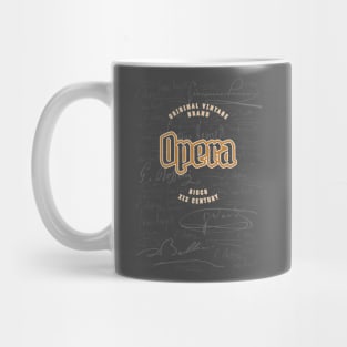 Beautiful Opera Mug